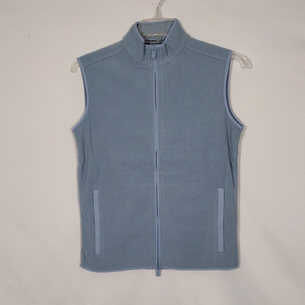 NWT Southern Tide Mountain Spring Blue Hucksley Vest Boys Size XL Dual Zip